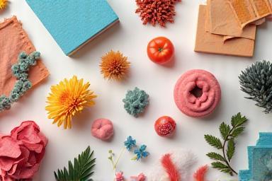 Collection of digital assets like brushes, textures, and 3D models.